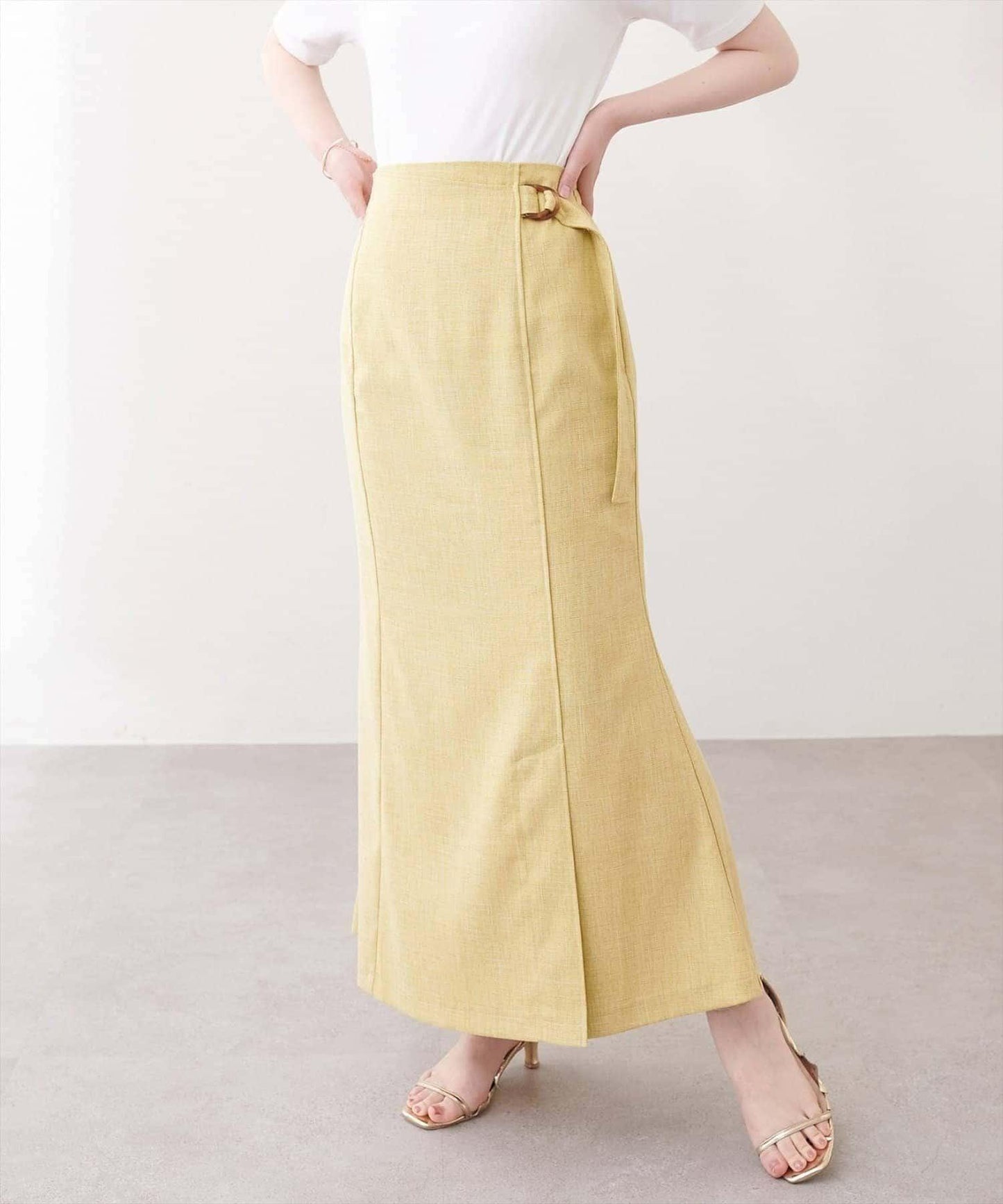 natural couture 裹身式緊身半身裙