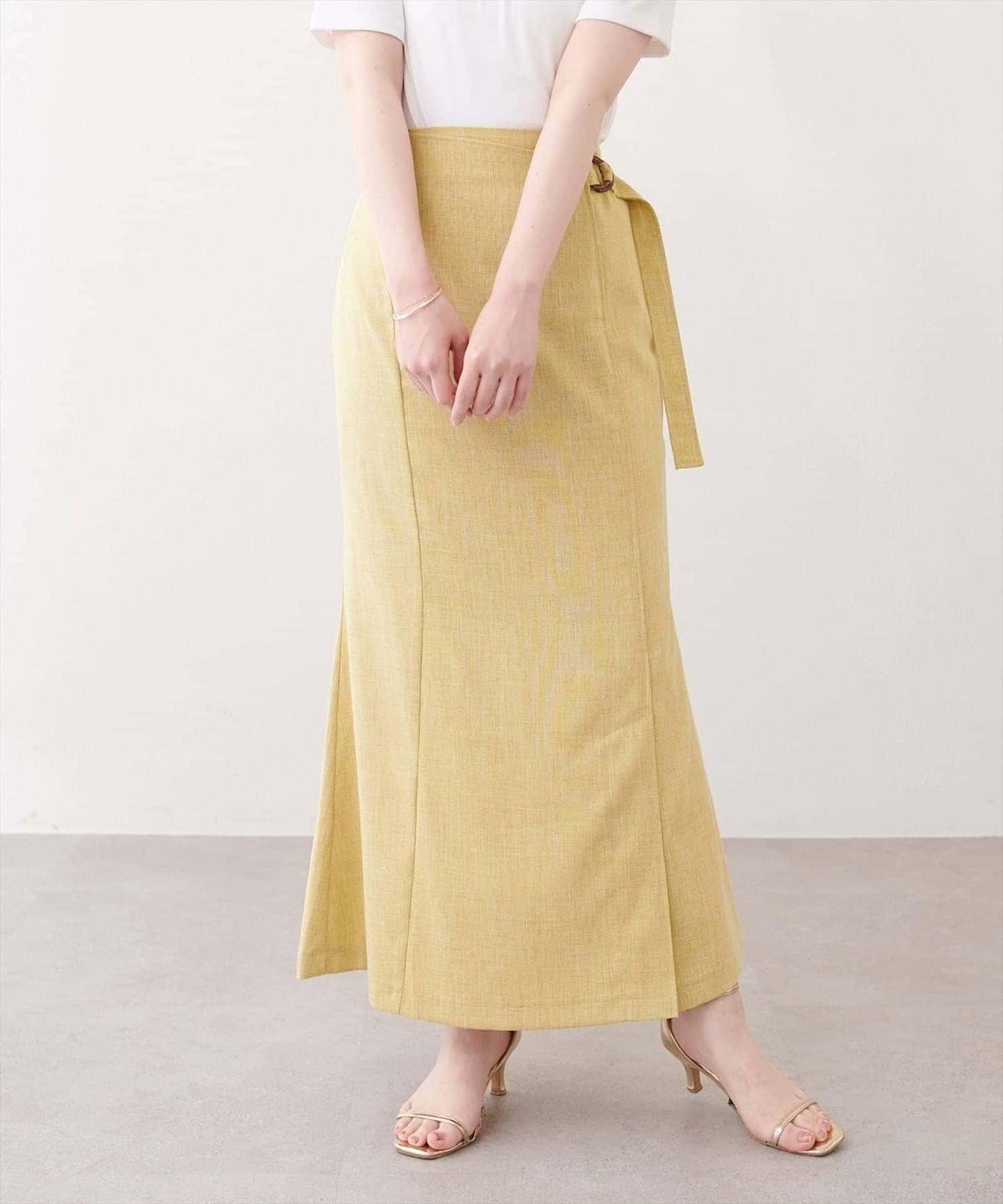 natural couture 裹身式緊身半身裙