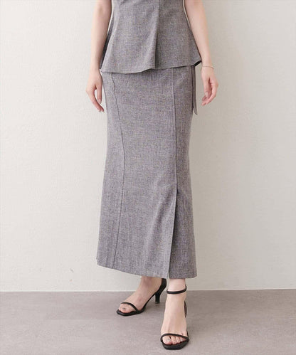 natural couture 裹身式緊身半身裙