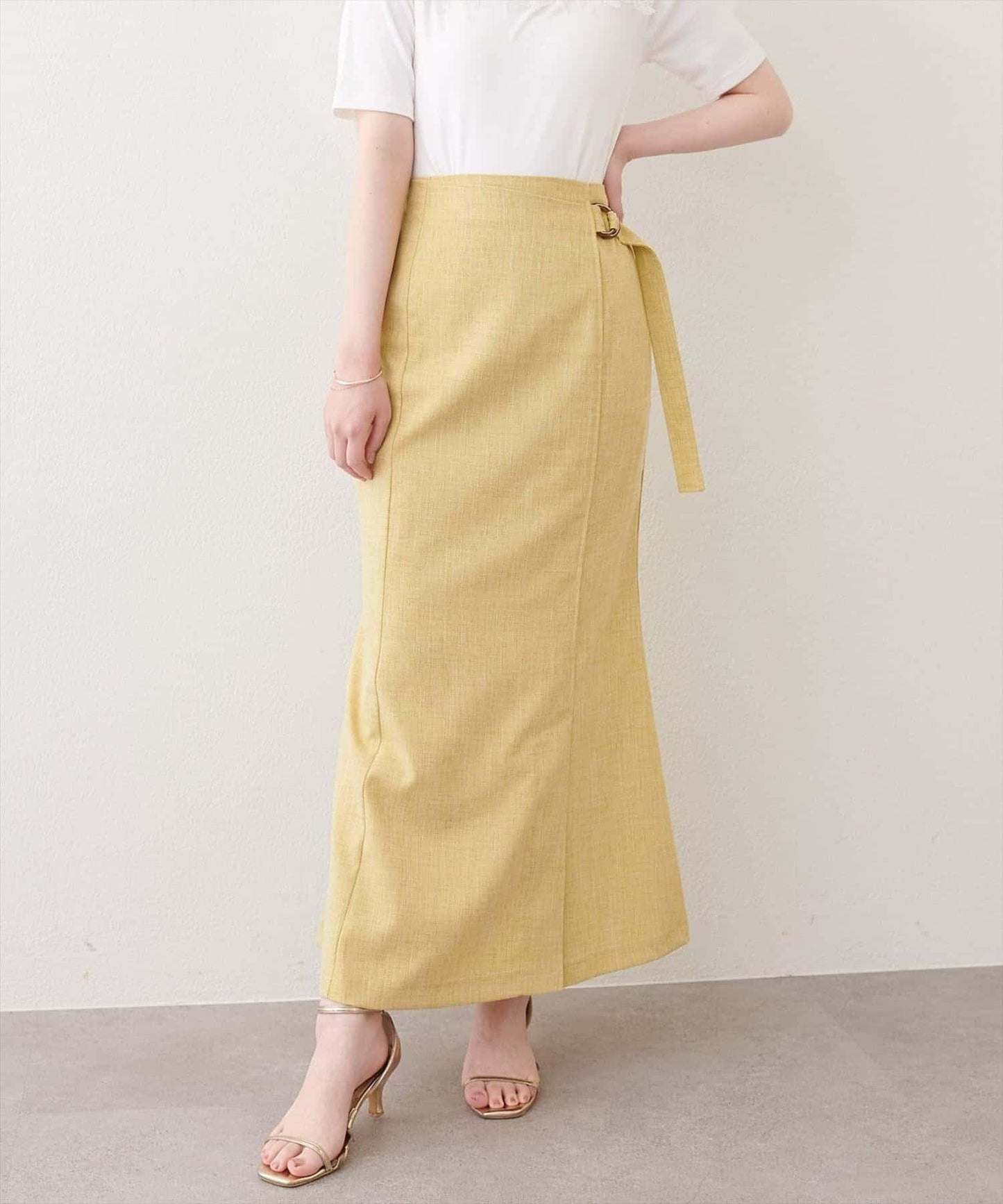 natural couture 裹身式緊身半身裙