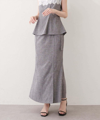 natural couture 裹身式緊身半身裙