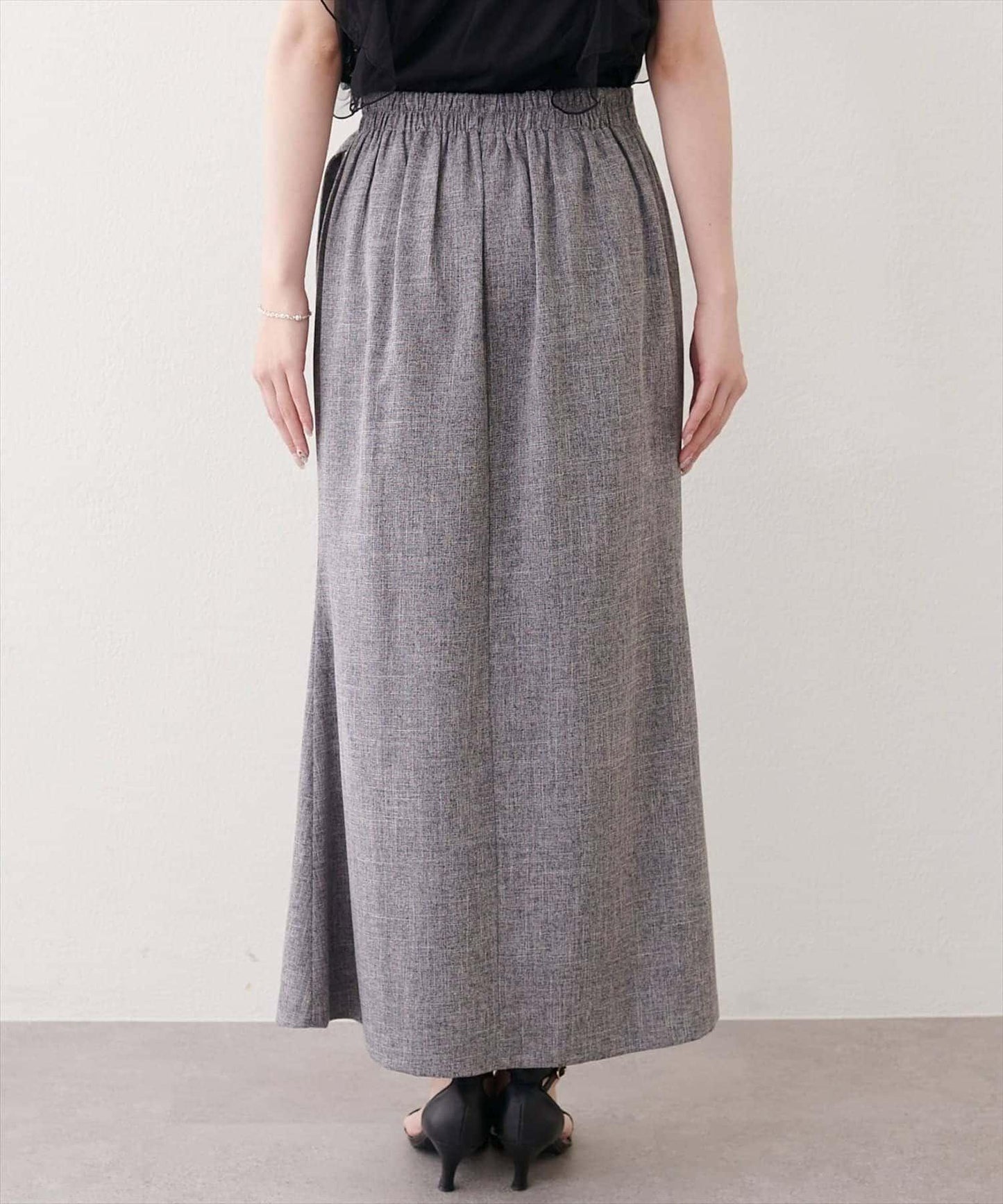 natural couture 裹身式緊身半身裙