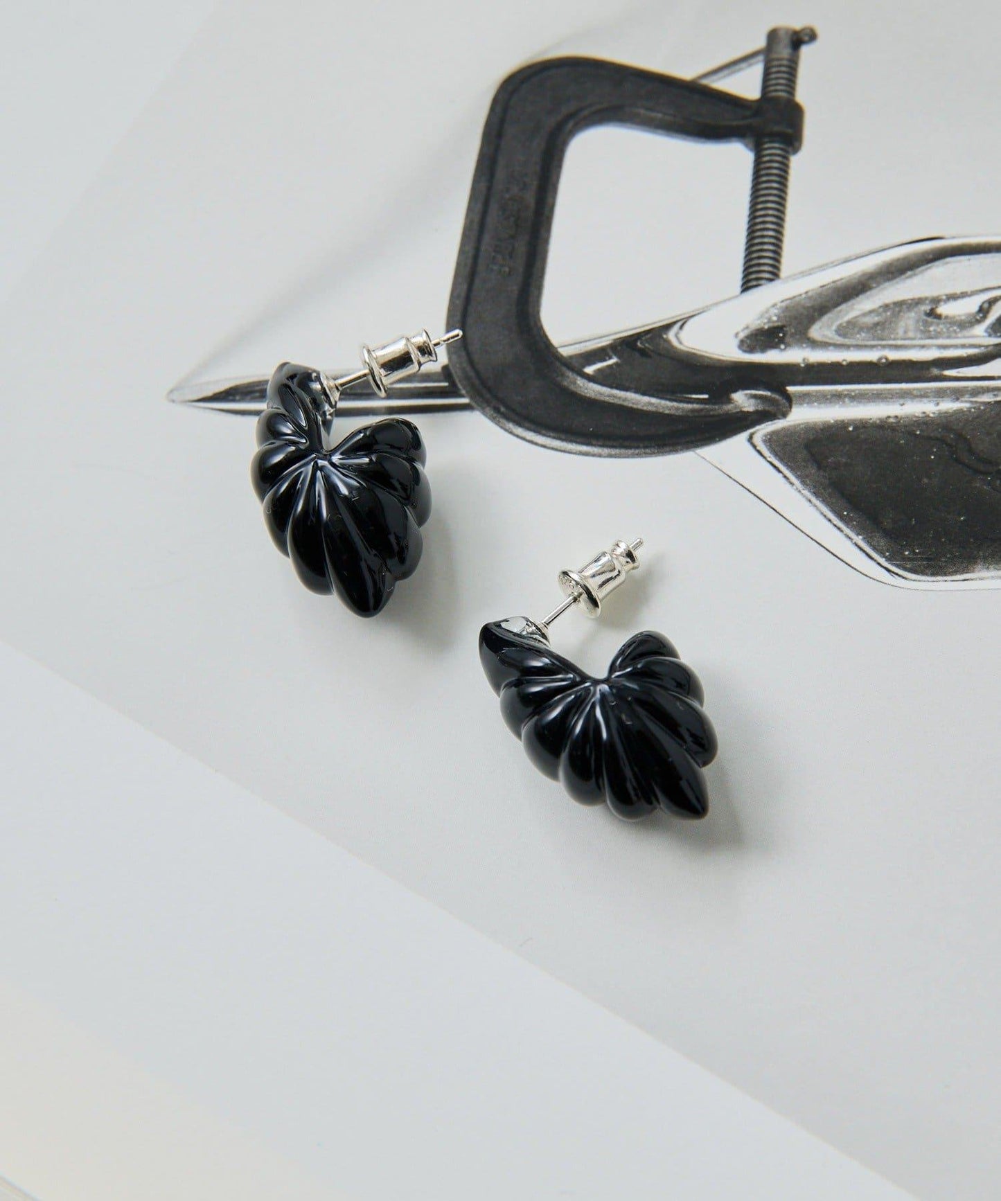 Leme.×2.718 玻璃耳釘
