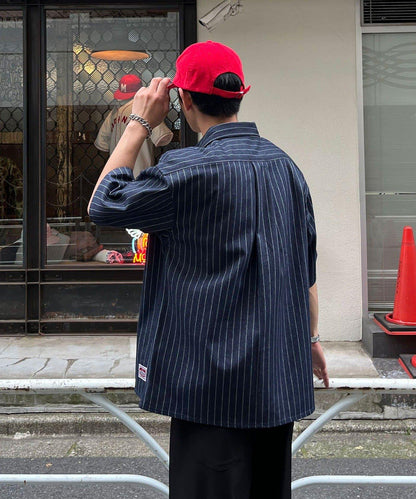 條紋牛仔襯衫