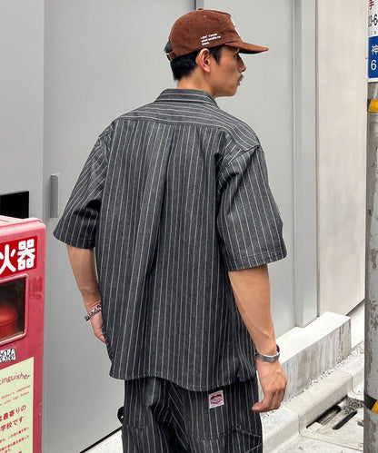 條紋牛仔襯衫