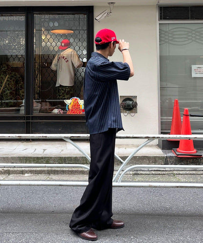 條紋牛仔襯衫