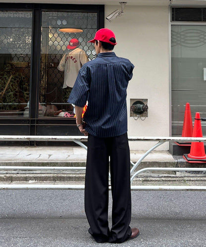 條紋牛仔襯衫