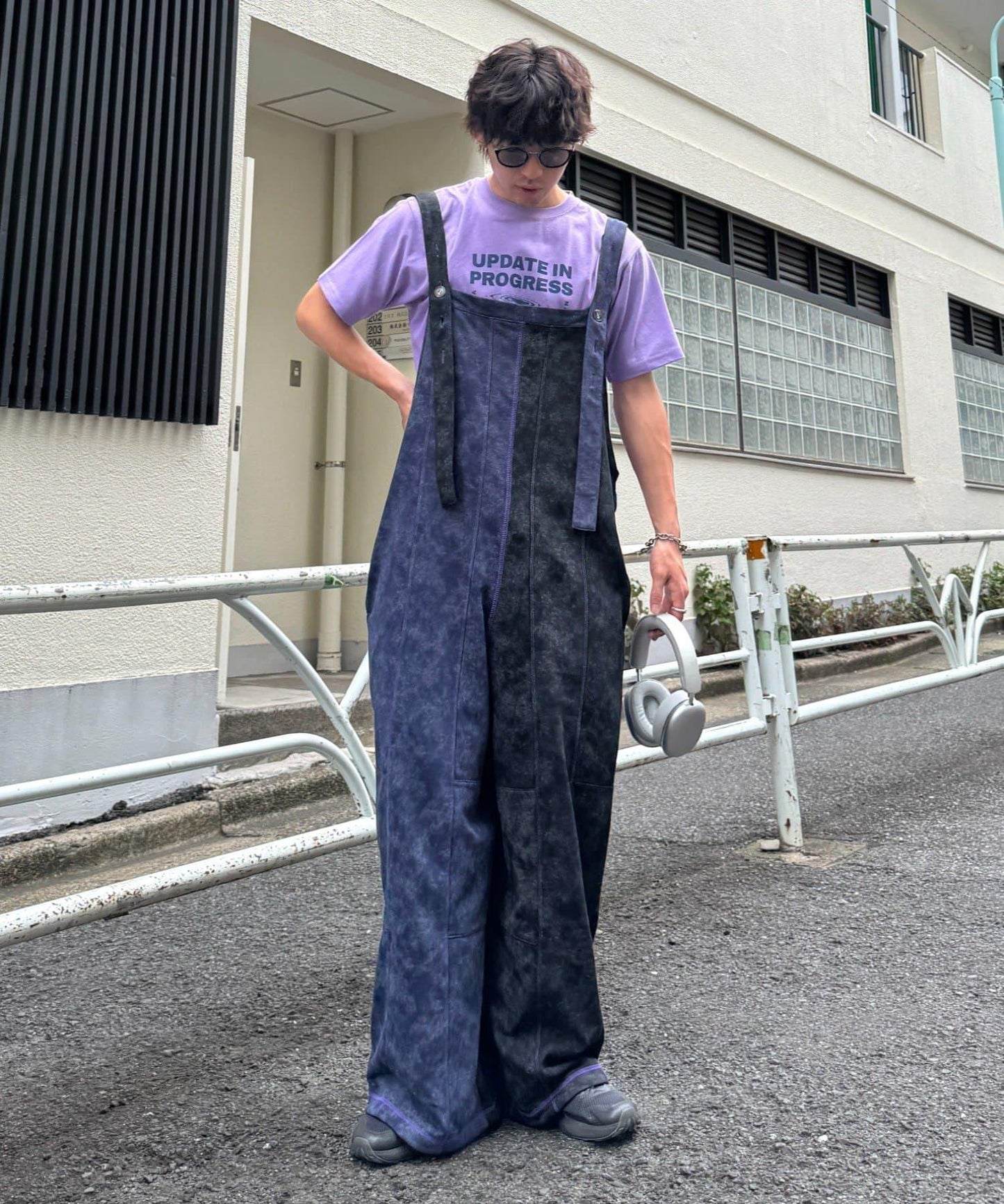 SOUNDS GOOOD 加絨揹帶褲