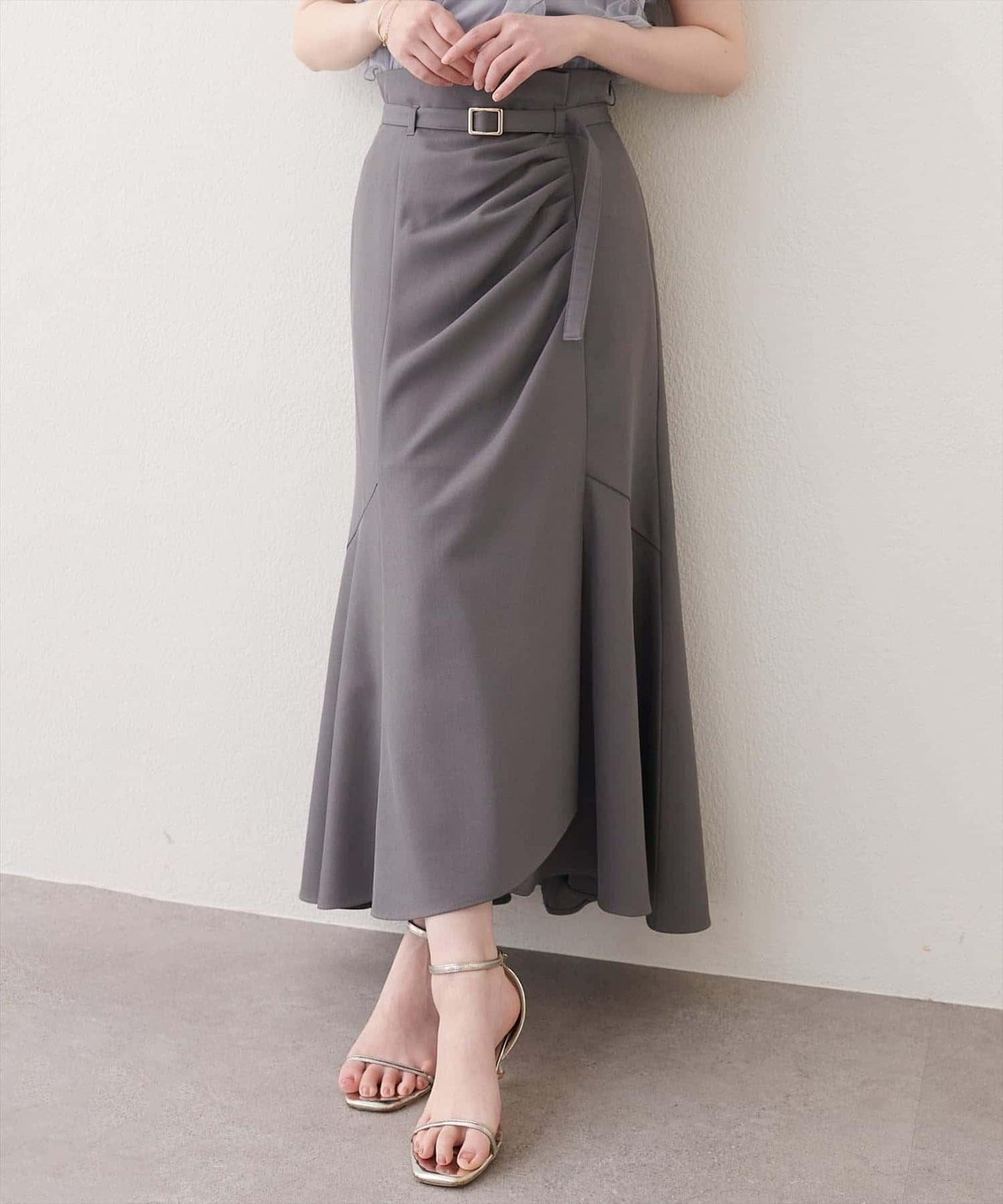 natural couture 垂墜設計美人魚半身裙