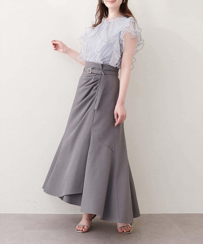 natural couture 垂墜設計美人魚半身裙