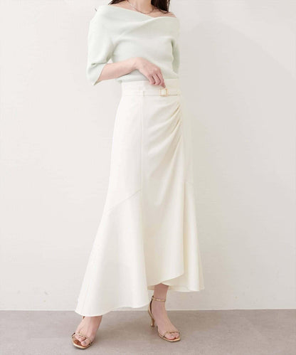 natural couture 垂墜設計美人魚半身裙
