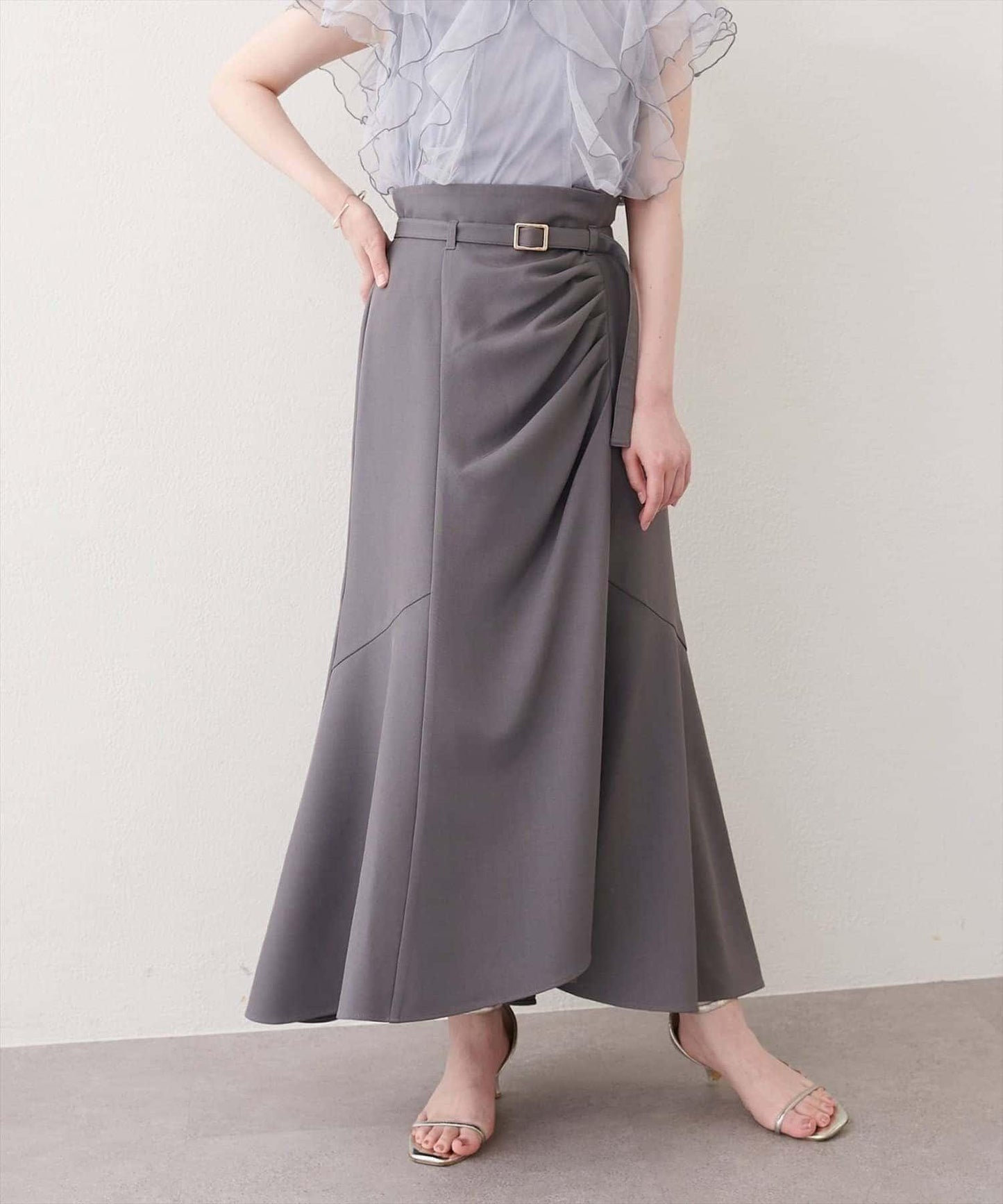 natural couture 垂墜設計美人魚半身裙