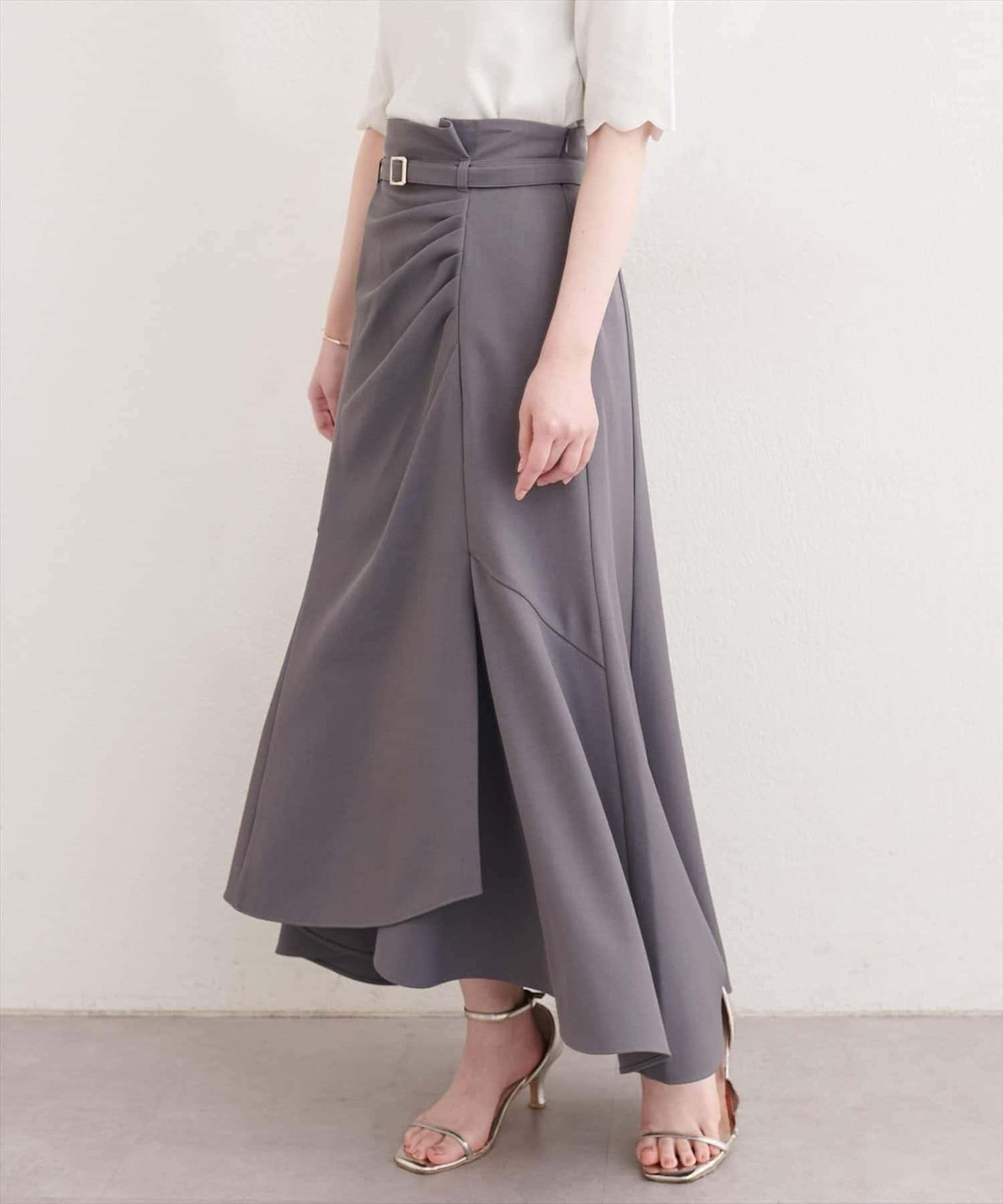 natural couture 垂墜設計美人魚半身裙
