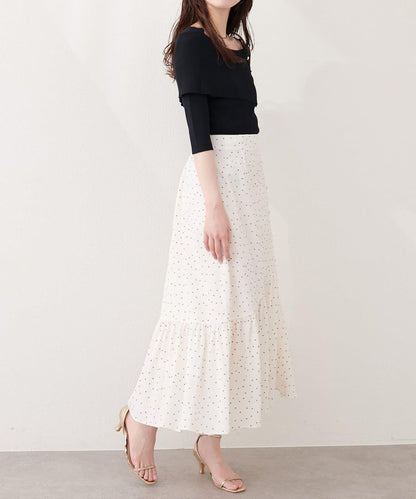 natural couture 前排扣美人魚半身裙