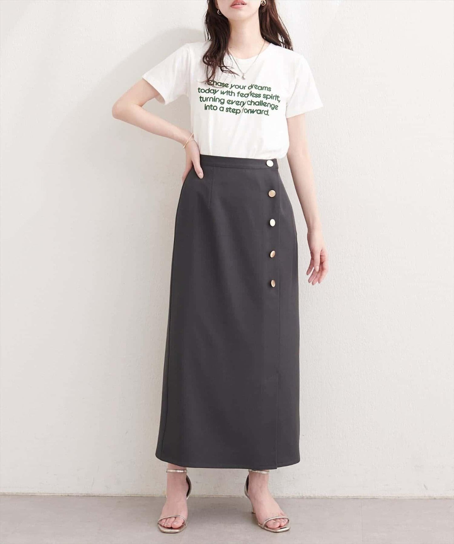 natural couture 洛奇Logo T恤