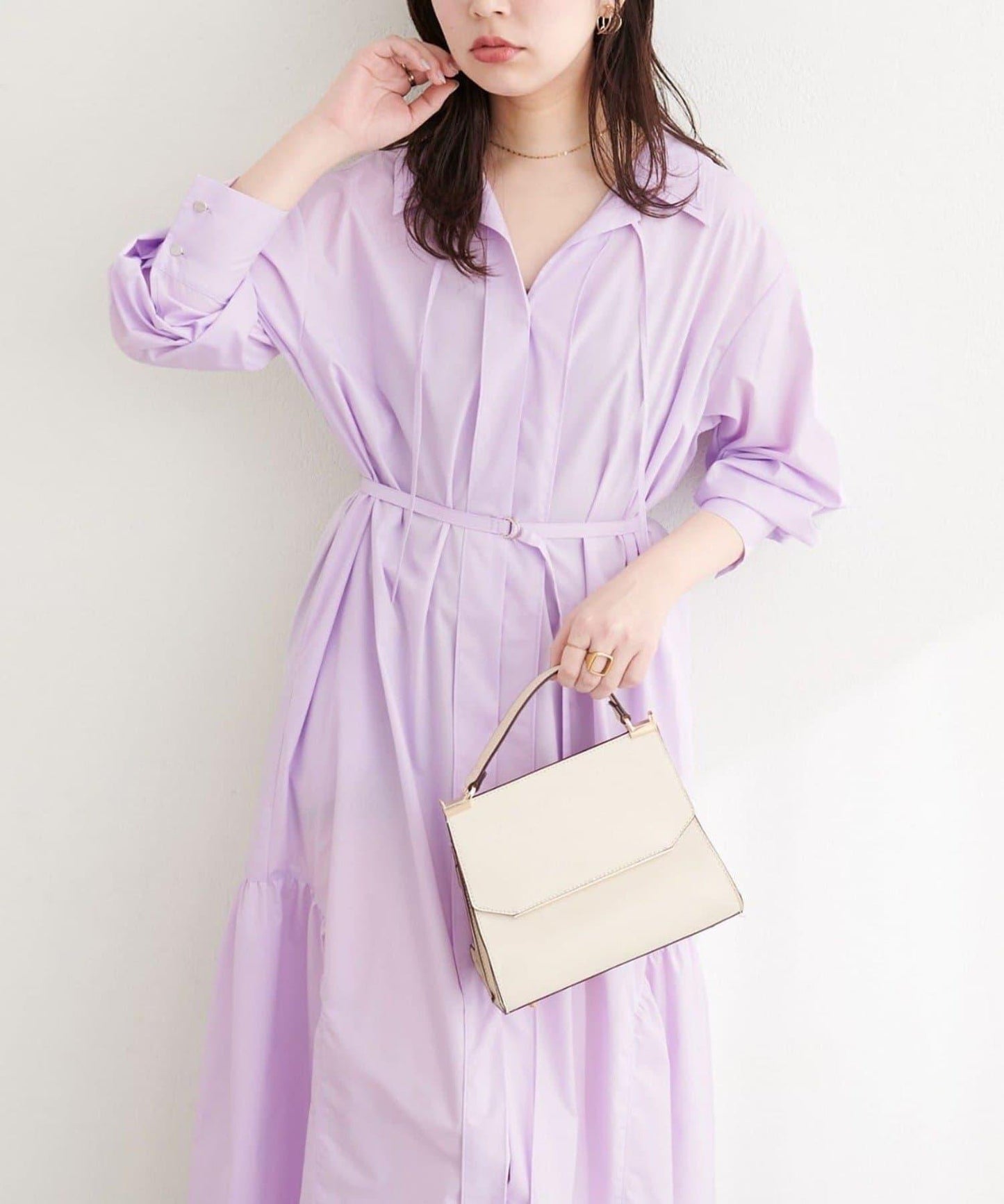 natural couture 多穿法襯衫連衣裙