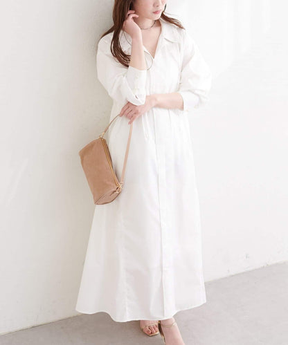 natural couture 多穿法襯衫連衣裙