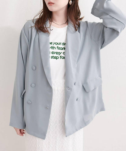 natural couture 附腰帶透視夾克