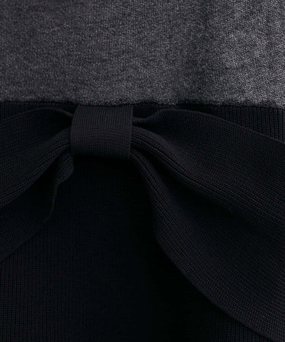 natural couture 前繫帶收腰針織衫