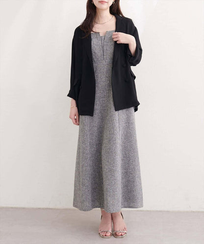 natural couture 附腰帶透視夾克