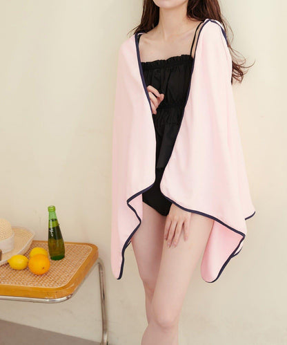 【natural couture】連帽多功能毛巾