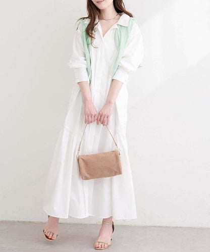natural couture 多穿法襯衫連衣裙
