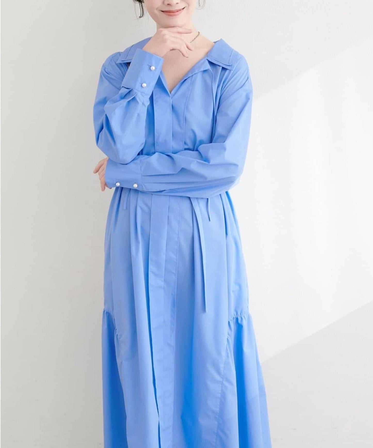 natural couture 多穿法襯衫連衣裙