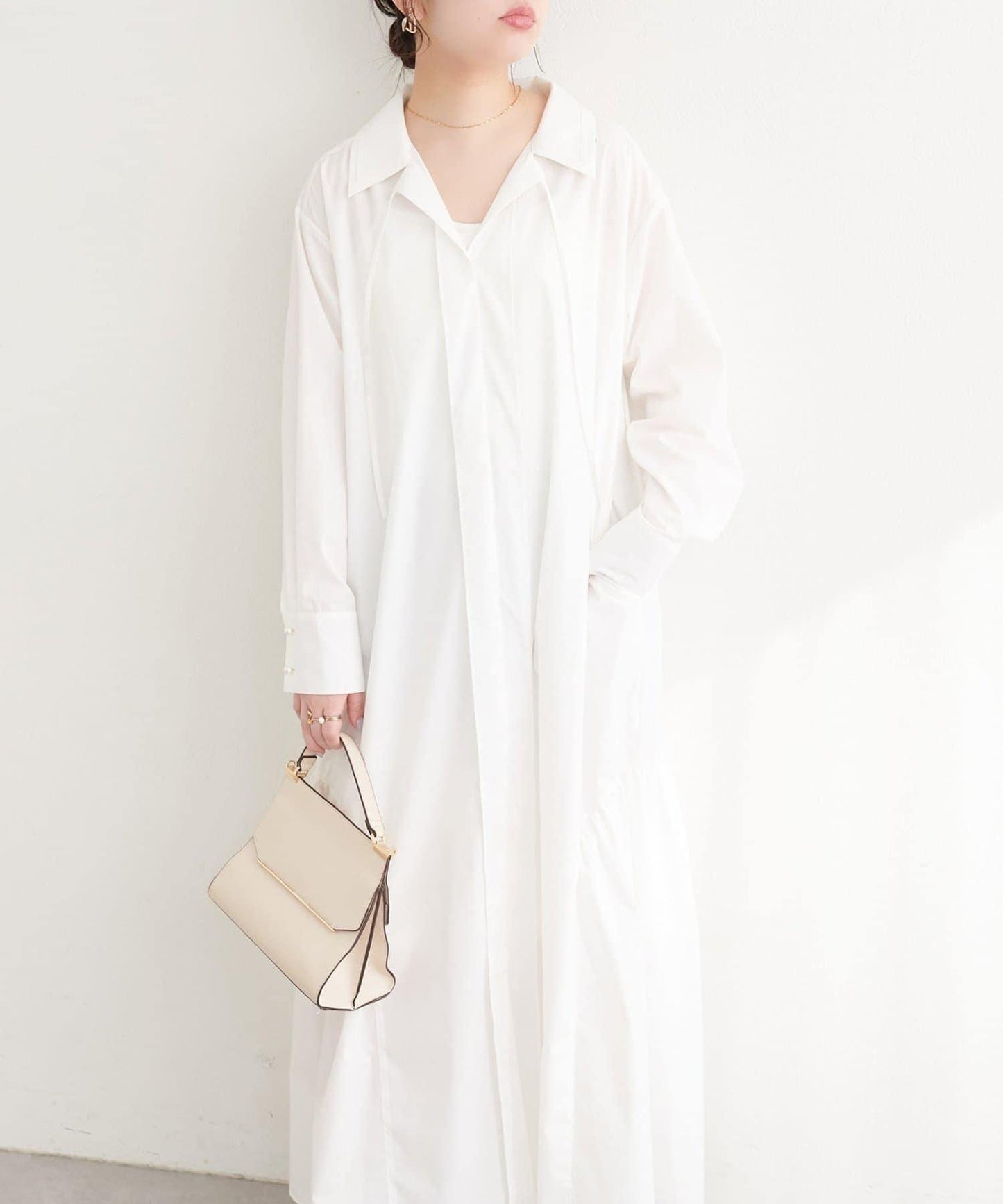 natural couture 多穿法襯衫連衣裙