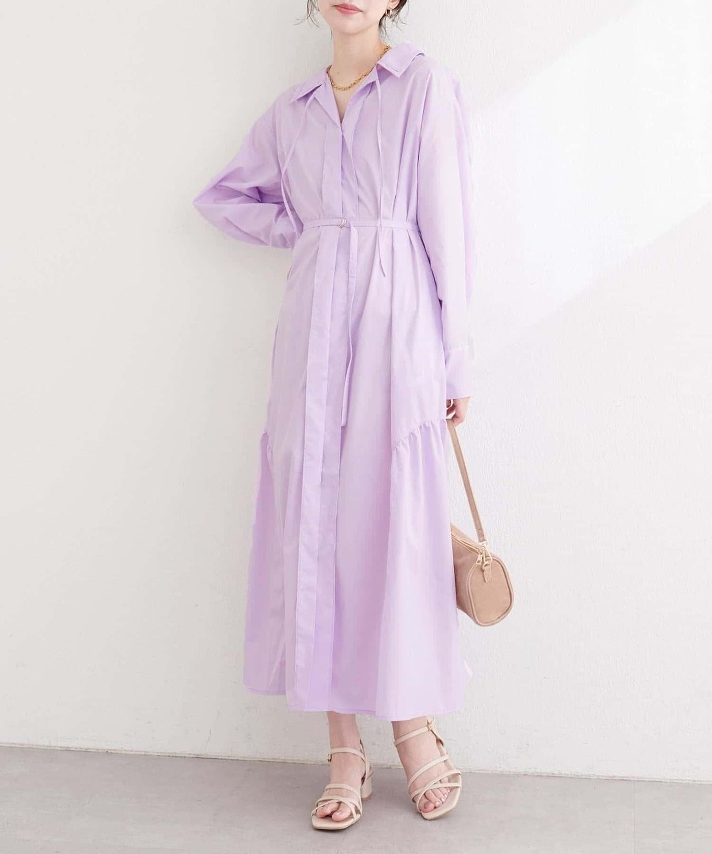 natural couture 多穿法襯衫連衣裙