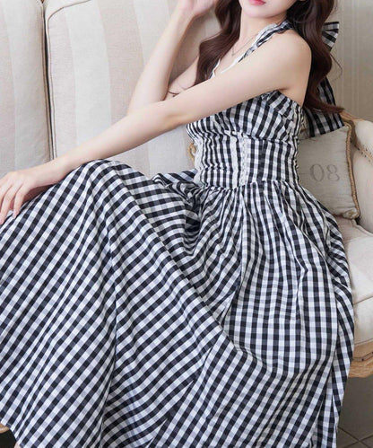 Belle Charme 掛脖長款連衣裙