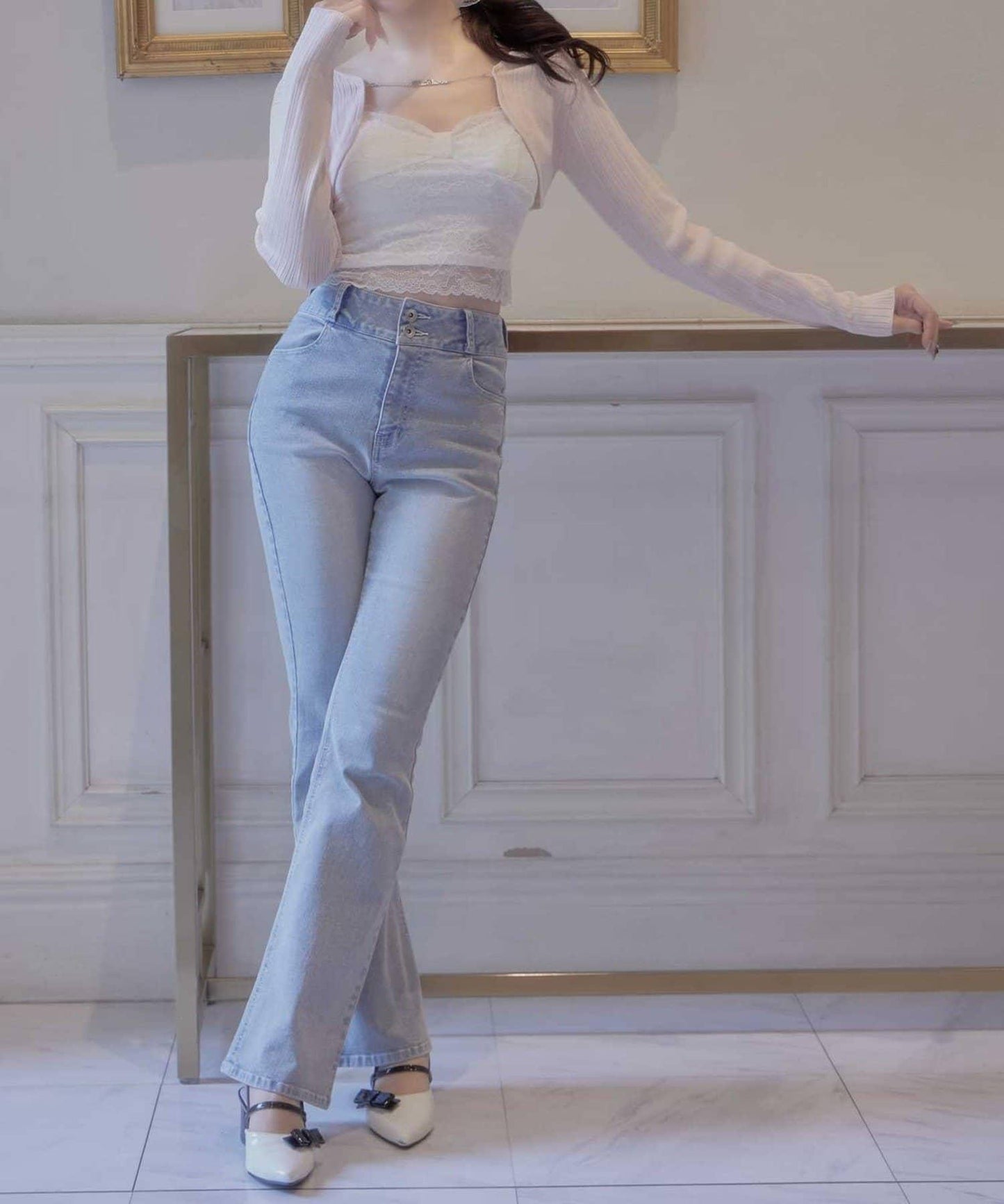 Belle Charme 蕾絲吊帶背心