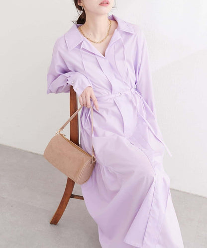 natural couture 多穿法襯衫連衣裙