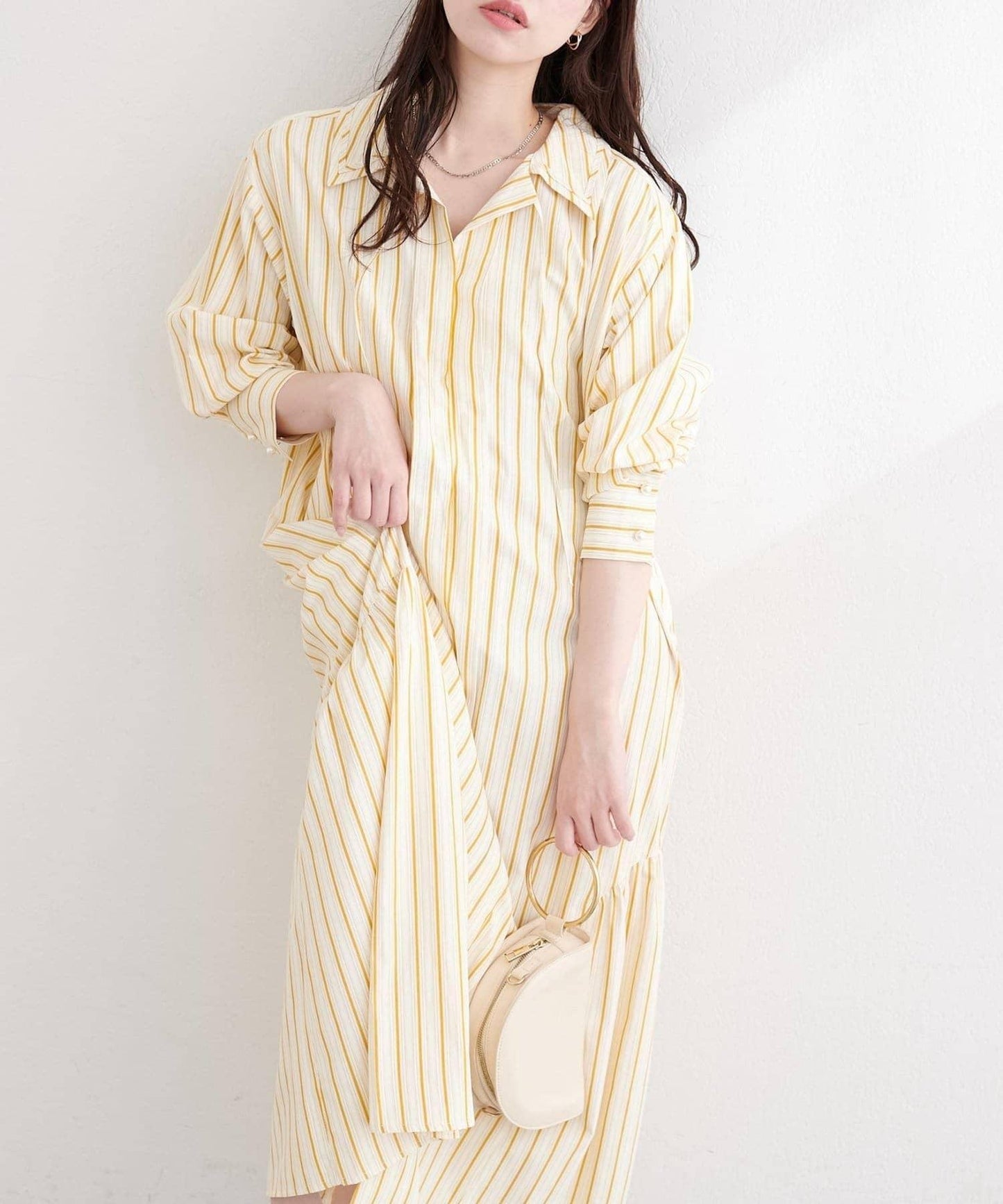 natural couture 多穿法襯衫連衣裙