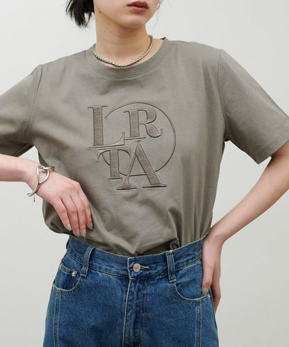 LARUTA NEW厚版Logo刺繡T恤