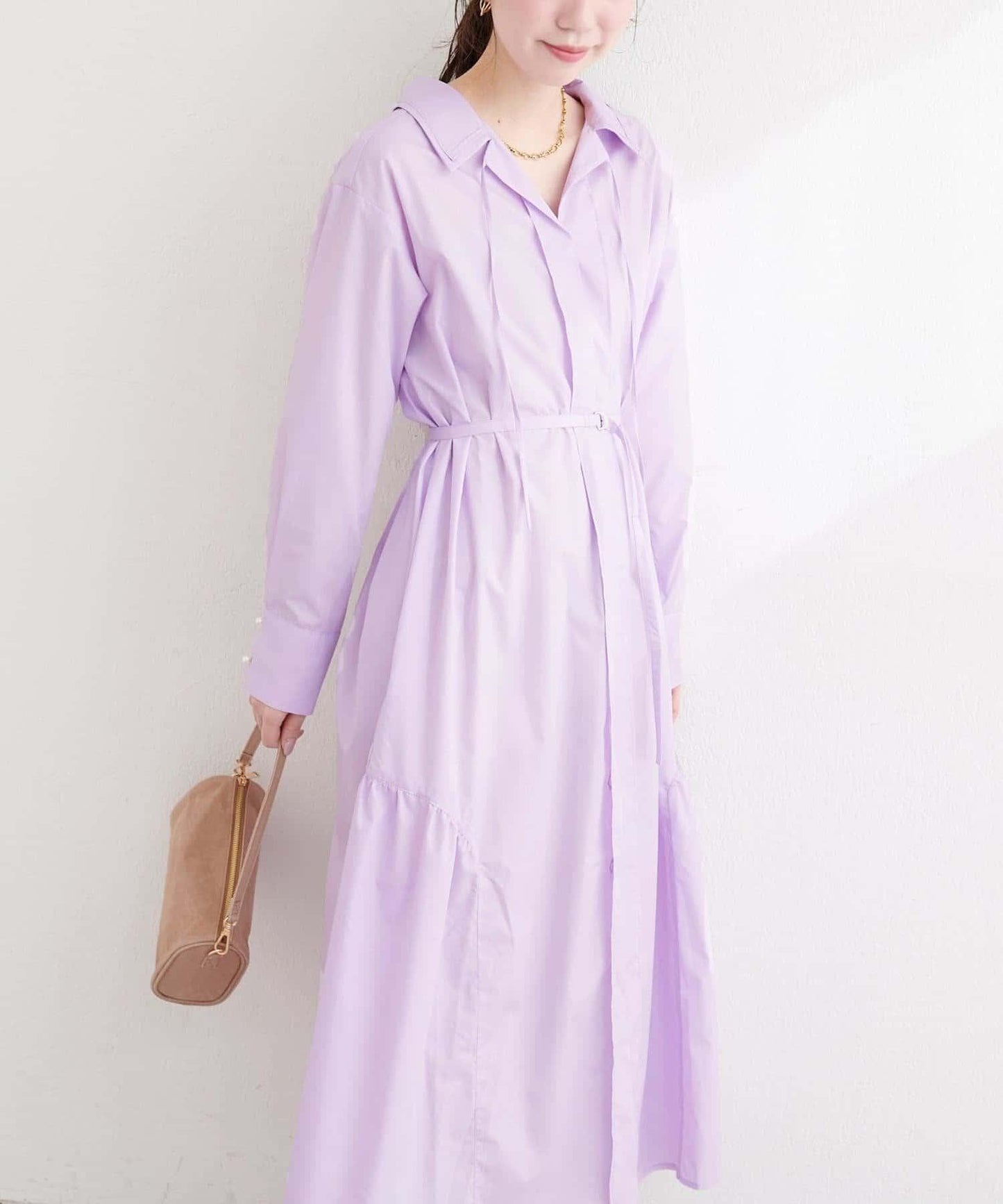natural couture 多穿法襯衫連衣裙