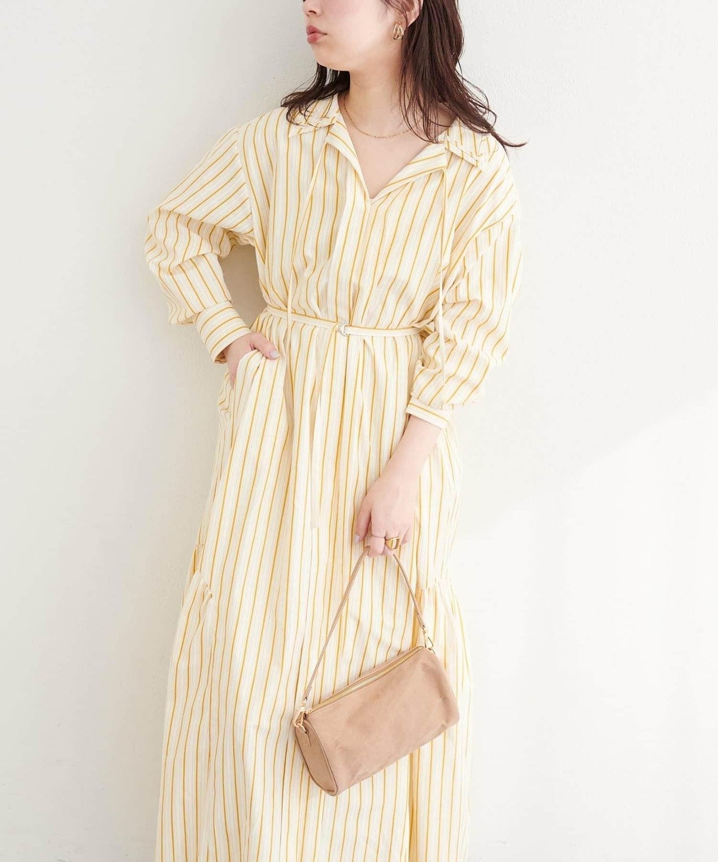 natural couture 多穿法襯衫連衣裙