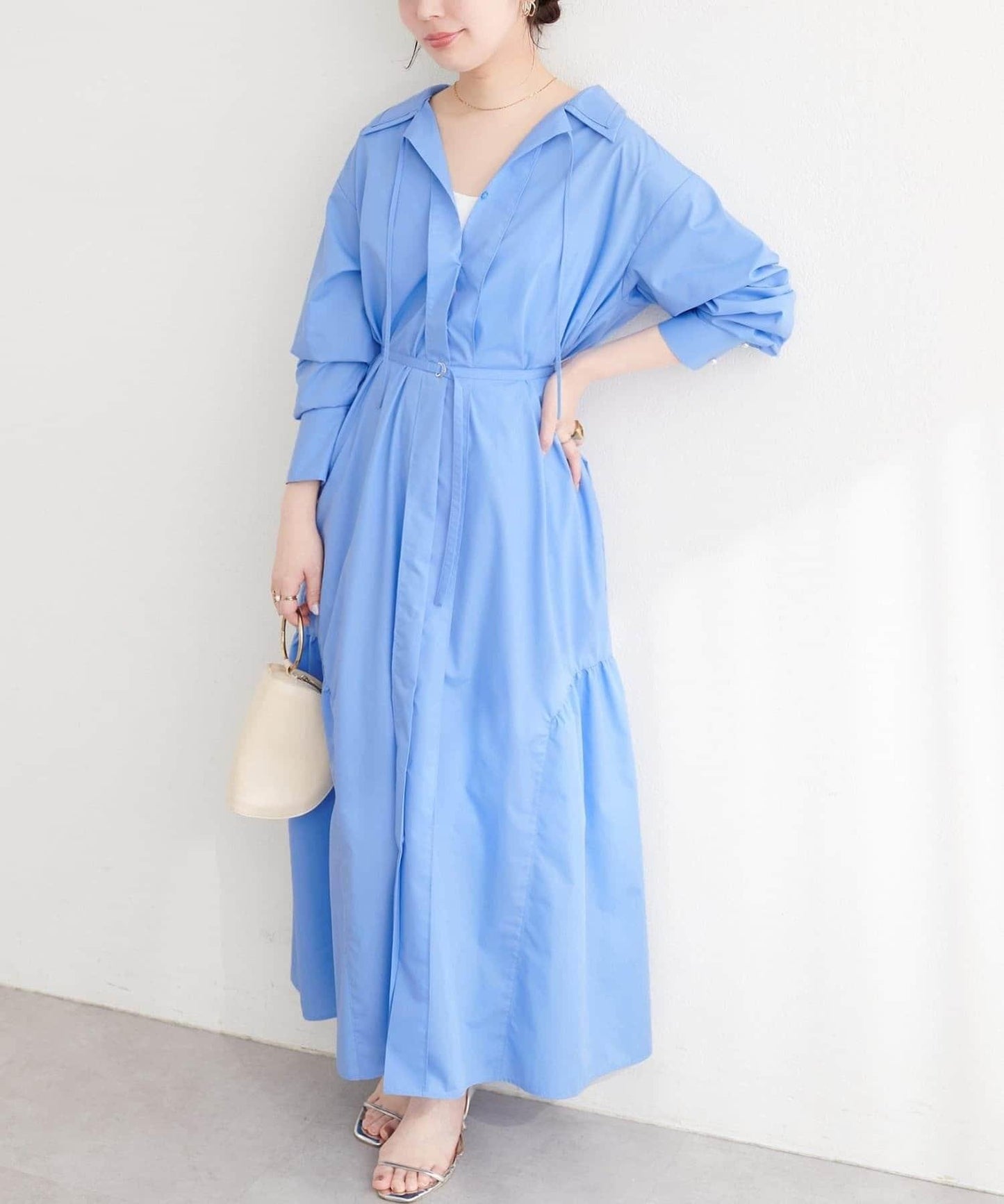 natural couture 多穿法襯衫連衣裙