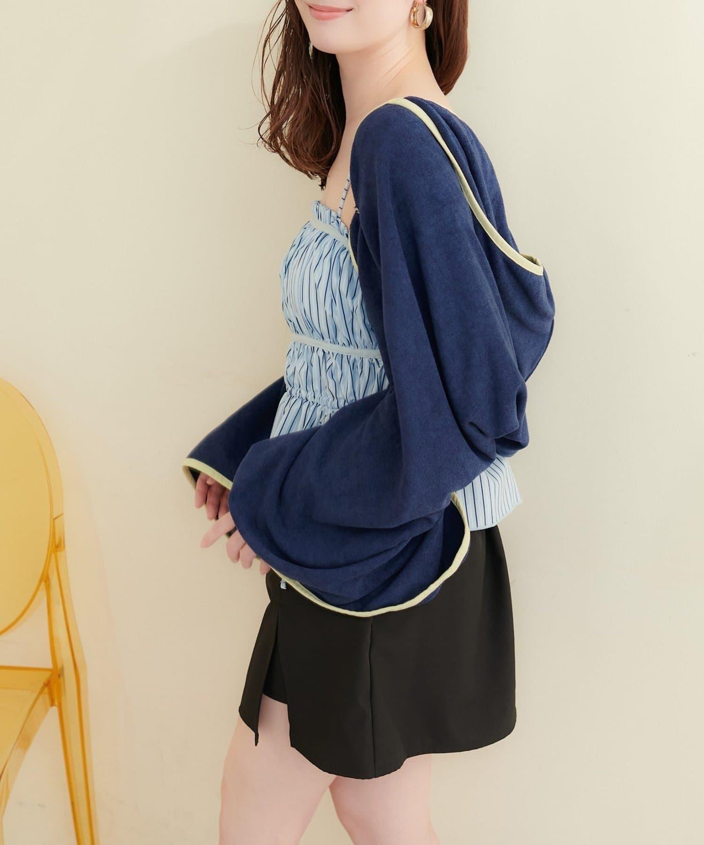 【natural couture】連帽多功能毛巾