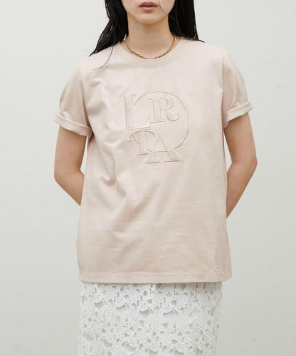 LARUTA NEW厚版Logo刺繡T恤
