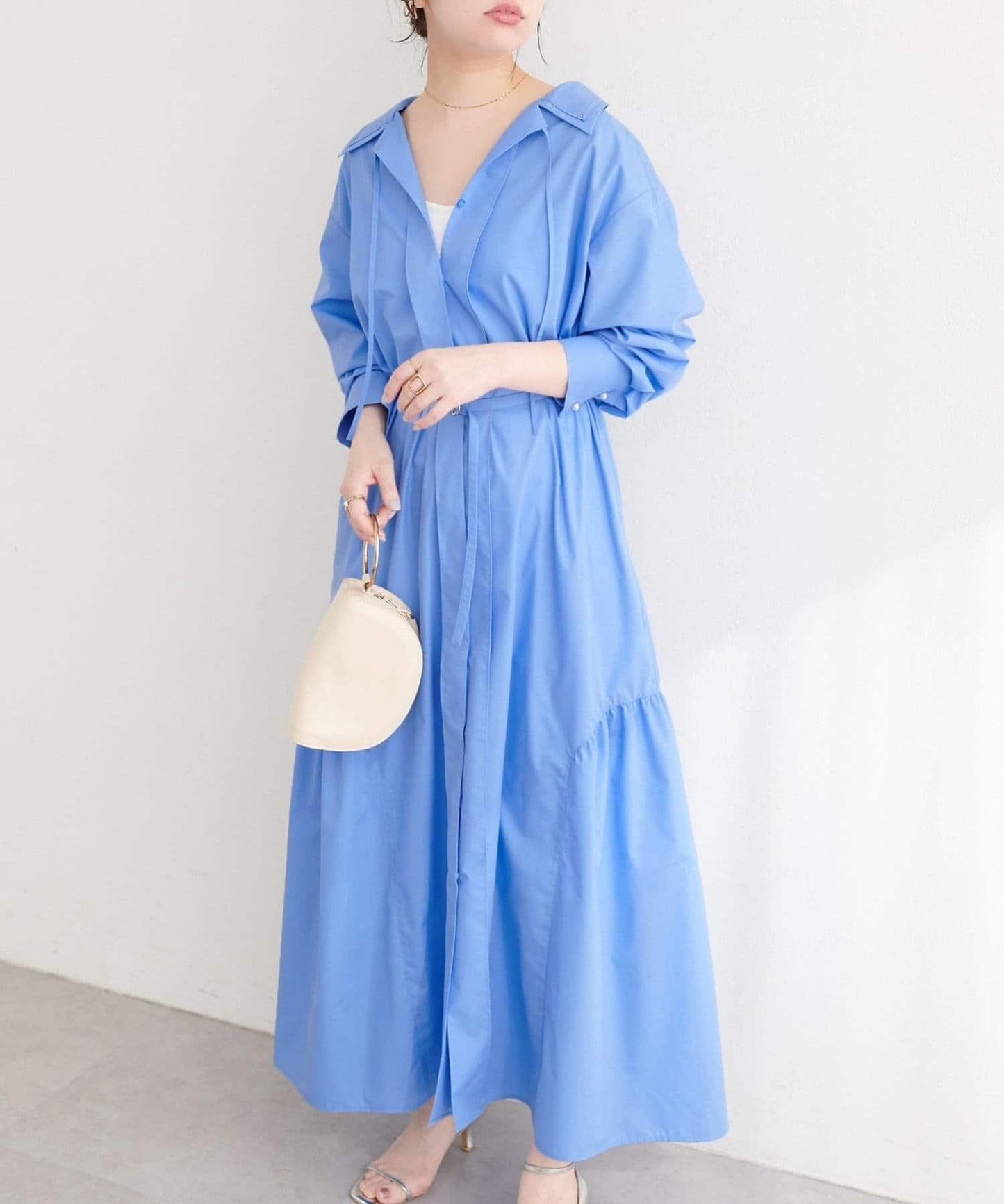 natural couture 多穿法襯衫連衣裙