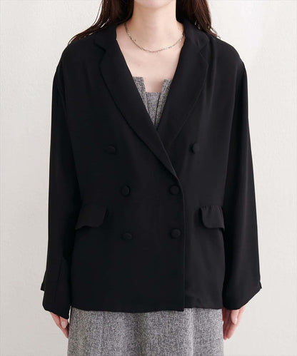 natural couture 附腰帶透視夾克