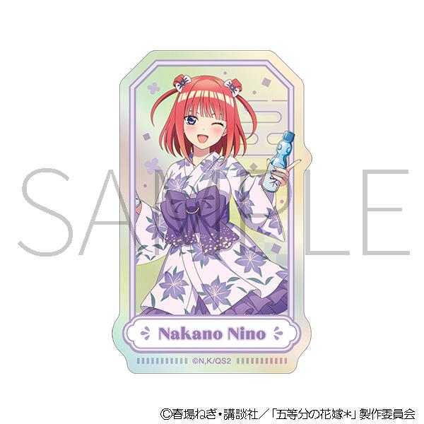 五等分の花嫁（五等分的新娘） 中野二乃 異形貼紙