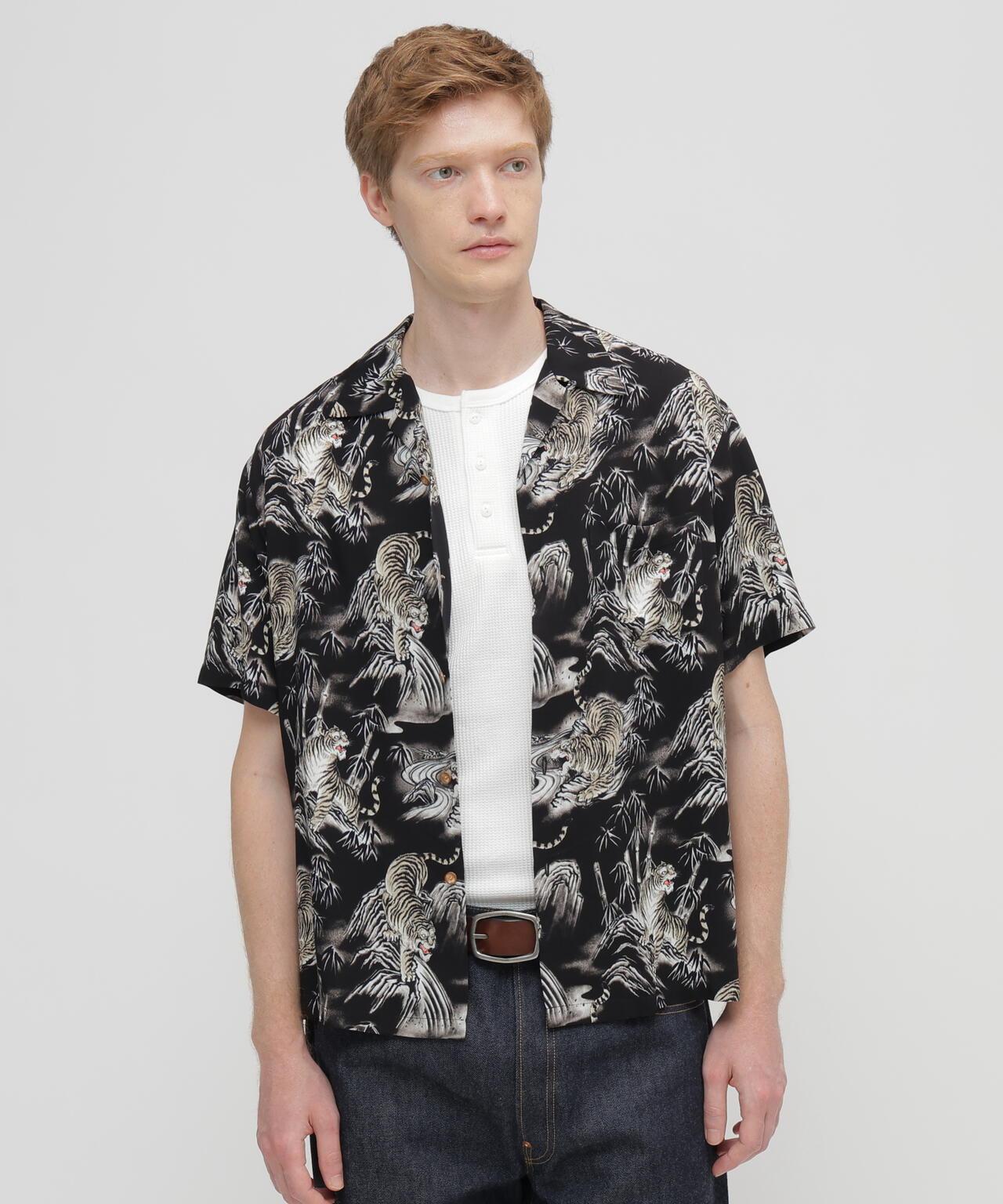 ALOHA SHIRT”TIGER & BAMBOO” 襯衫
