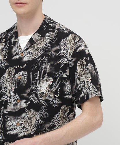 ALOHA SHIRT”TIGER & BAMBOO” 襯衫