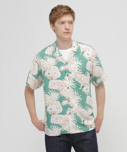 ALOHA SHIRT”PIN-UP&PINEAPPLE”