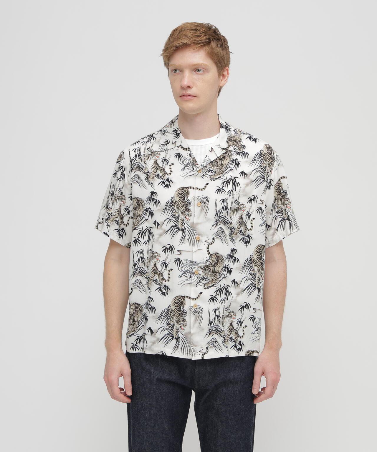 ALOHA SHIRT”TIGER & BAMBOO” 襯衫