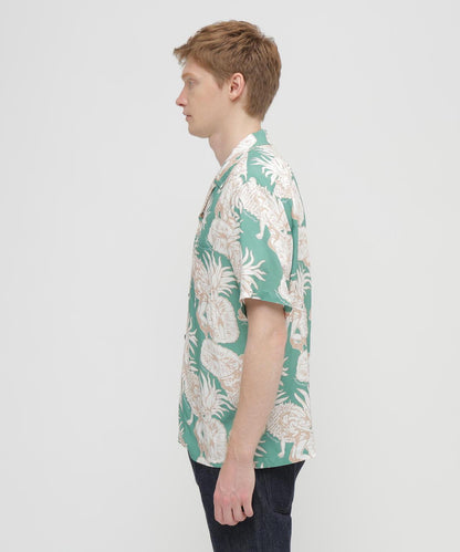 ALOHA SHIRT”PIN-UP&PINEAPPLE”