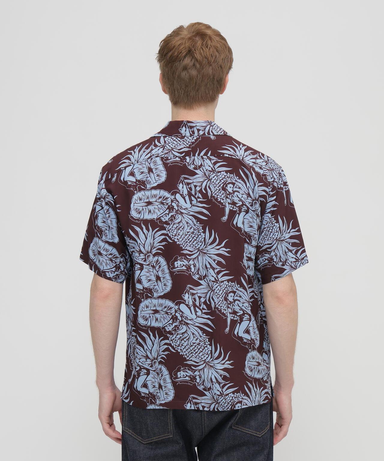 ALOHA SHIRT”PIN-UP&PINEAPPLE”
