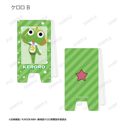 新劇場版☆《Keroro軍曹》（Keroro軍曹） 復活して速攻地球滅亡の危機であります！ 亞克力立牌風便籤夾 完整盒裝（10包入）