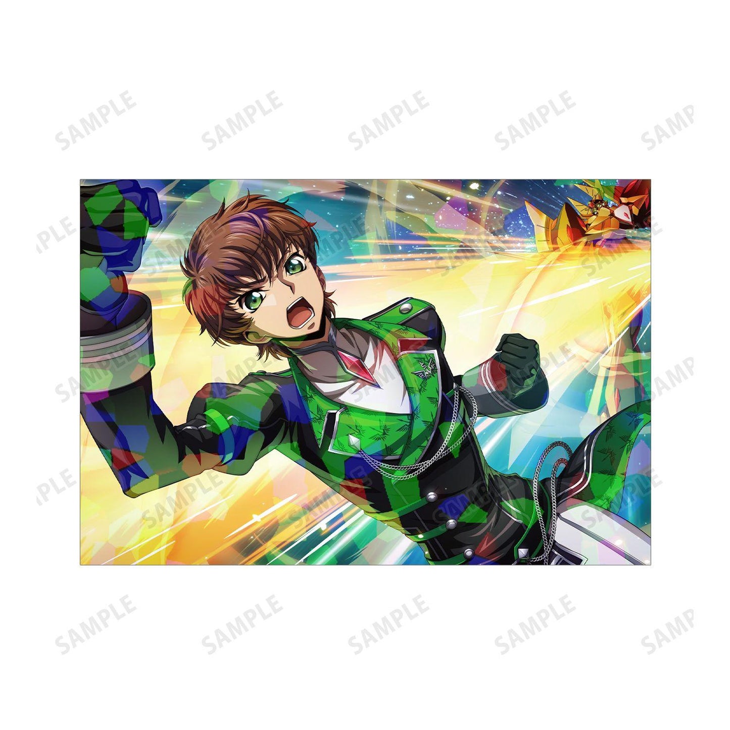 《反叛的魯路修》 ロストストーリーズ 朱雀 全息明信片2張套裝 ver.B